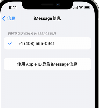 白山apple维修iPhone上无法正常发送iMessage信息 